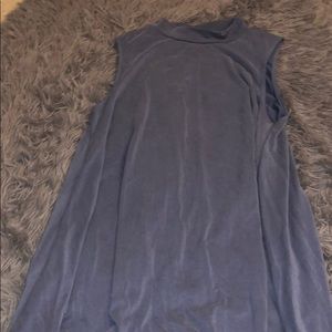 Blue Short Dress/Long Top